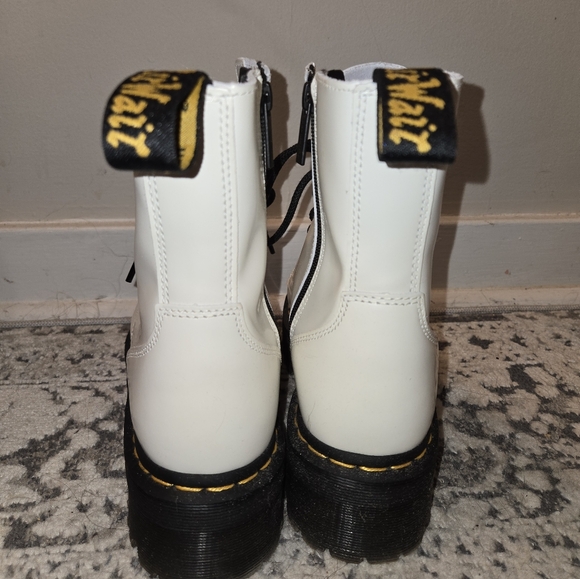 Dr Martens Jadon Boot Smooth Leather Platforms - Picture 3 of 7